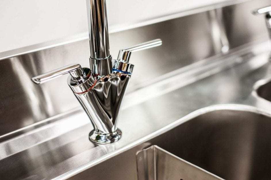 commercial kitchen sink taps