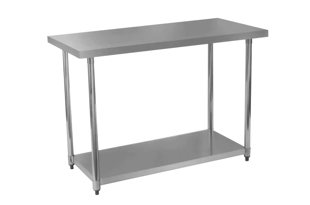 Stainless Steel Table - Stainless steel equipment by Cater Kitchen – durable, hygienic, and high-quality sinks, tables and shelves ideal for catering, commercial kitchens, and food preparation environments.