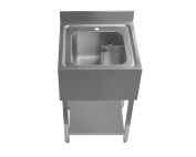 single bowl commercial sink 600 - commercial catering sinks