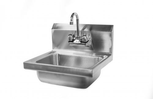 Hand sink stainless steel with tap