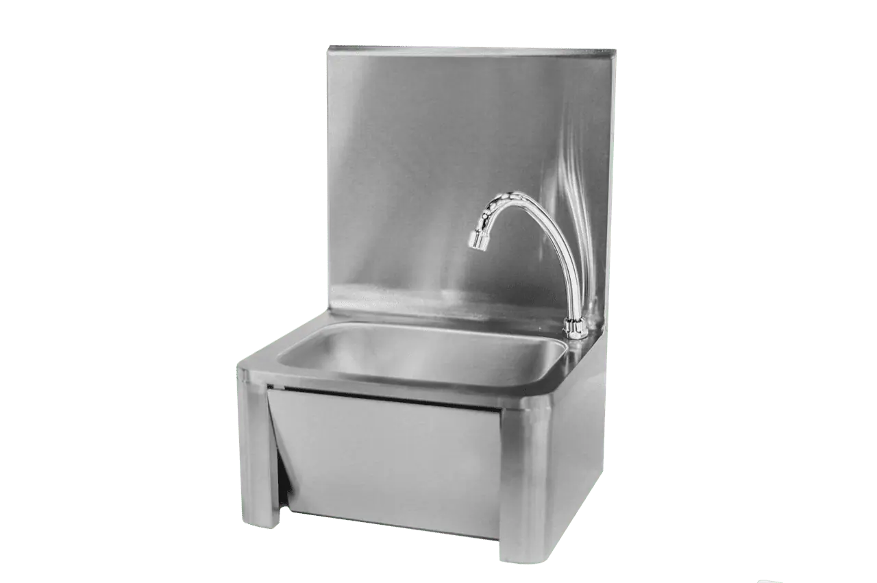 knee operated sink by cater kitchen - commercial catering sinks