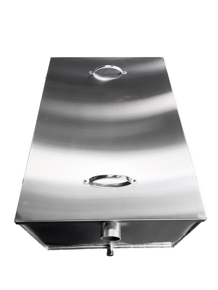Stainless Steel 100 Litre Grease Trap For Under Sink