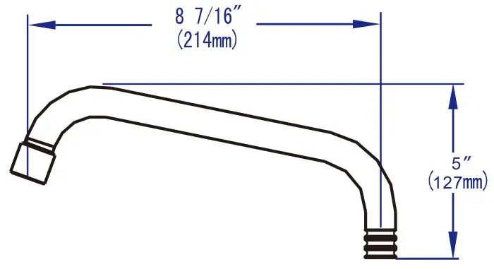 Sink bowl filler tap