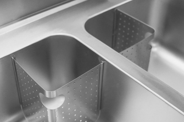 Double Bowl Catering Sink - commercial catering sinks