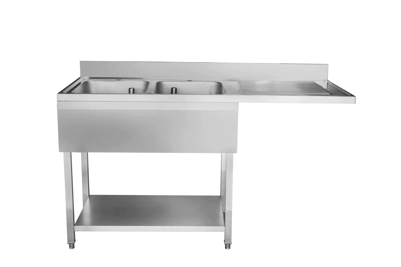 Double Bowl Commercial Dishwasher Sink - commercial catering sinks
