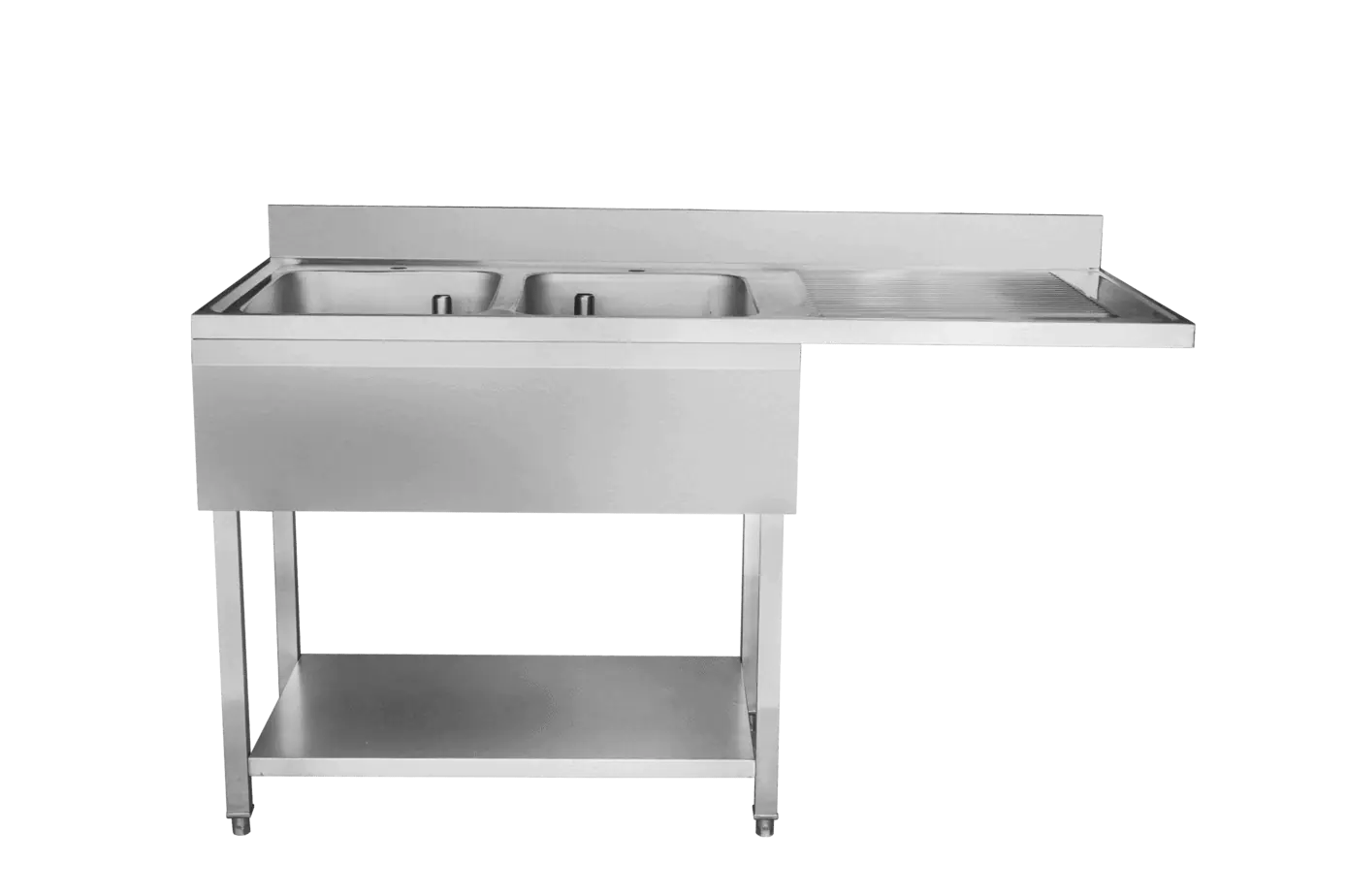 Double Bowl Commercial Dishwasher Sink - commercial catering sinks