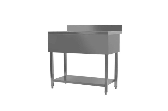 Small Double Catering Sink - commercial catering sinks