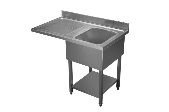 Stainless Steel Commercial Dishwasher Sink 1200mm - commercial catering sinks