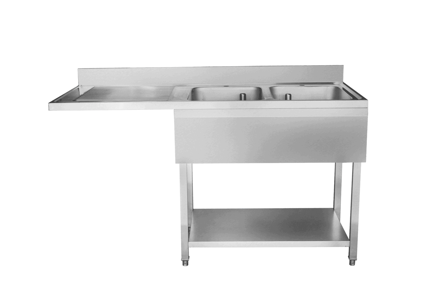 Commercial Dishwasher Sink Double Bowl - commercial catering sinks