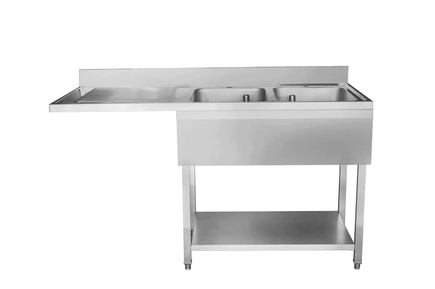 Commercial Dishwasher Sink Double Bowl - commercial catering sinks