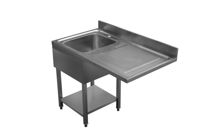 Stainless Steel Single Bowl Dishwasher Sink - commercial catering sinks