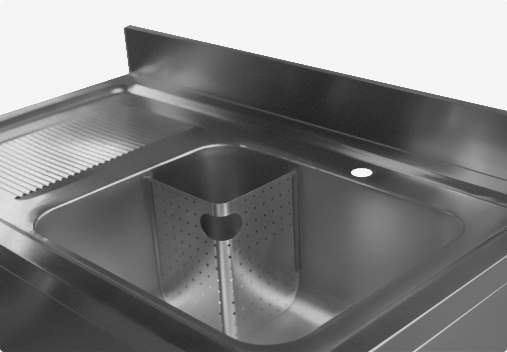 picture of a cater kitchen catering sink unit - commercial catering sinks