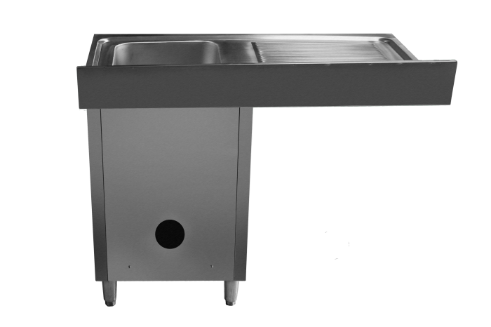 1200mm Single Bowl Sink Cupboard - commercial catering sinks