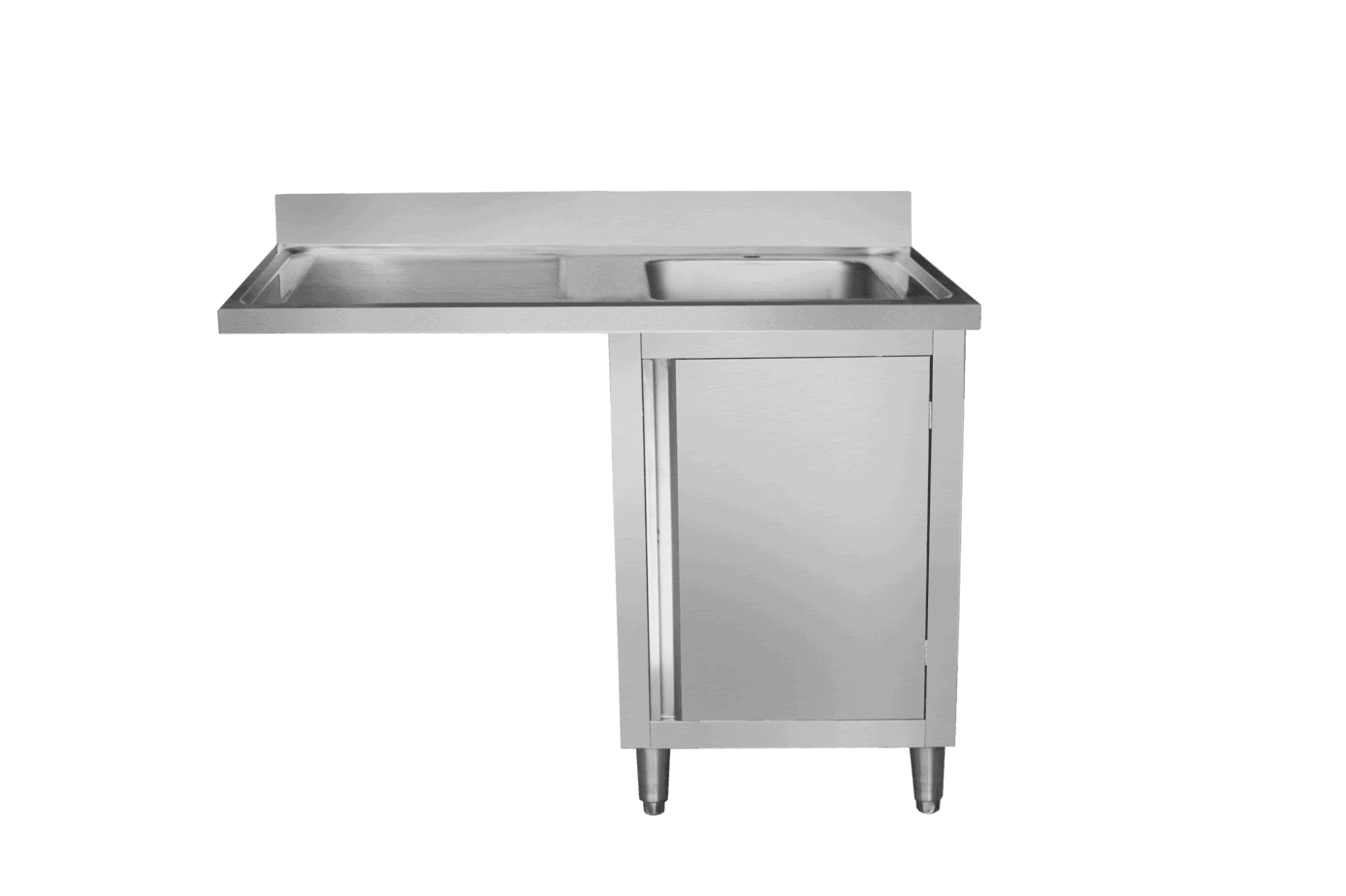 Stainless Steel Catering Sink Cupboard 1200mm - commercial catering sinks