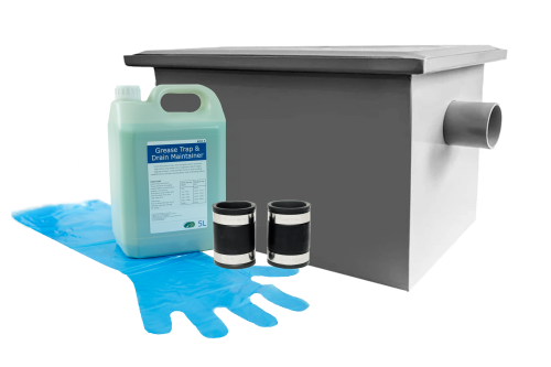 100 litre outdoor grease trap kit