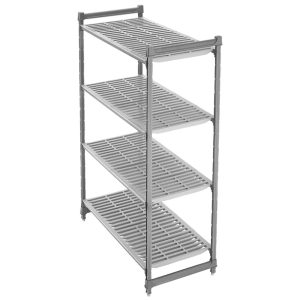 Cambro Camshelving Basics Plus 4 Tier Shelving Starter Unit 1830 x 1070 x 610mm 16 Cambro Camshelving Basics Plus 4 Tier Shelving Starter Unit 1830 x 1070 x 610mm