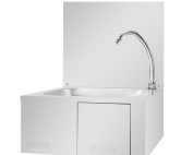 Vogue Stainless Steel Knee Operated Sink 23 Cater Kitchen stainless steel sinks – robust, hygienic, and built for high-demand commercial kitchens and catering setups, ensuring lasting quality and easy maintenance.