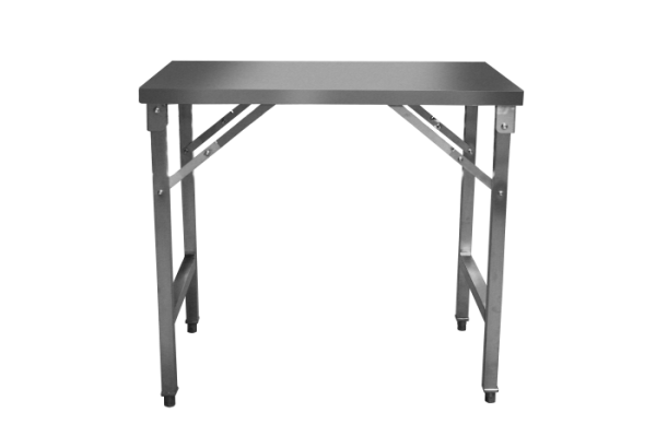stainless steel work table folding