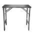 stainless steel work table folding