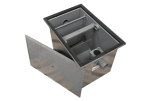 stainless steel grease trap from cater kitchen stainless steel kitchen specialist for commercial catering