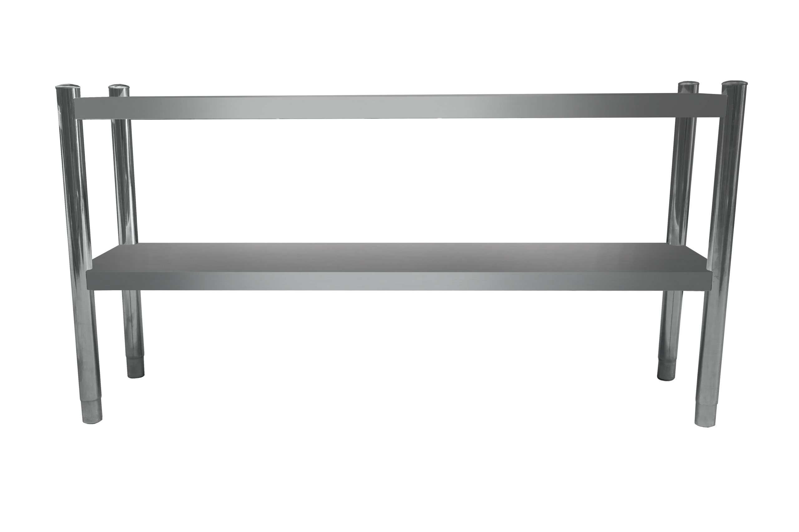 1500mm Wall Table with Double Over Shelves - Image 10